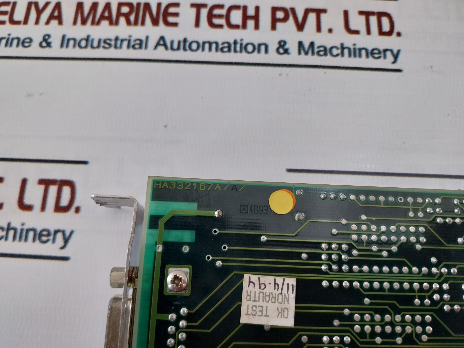 Norcontrol Automation HA332167A/A/A I/O Serial Interface & Power Card