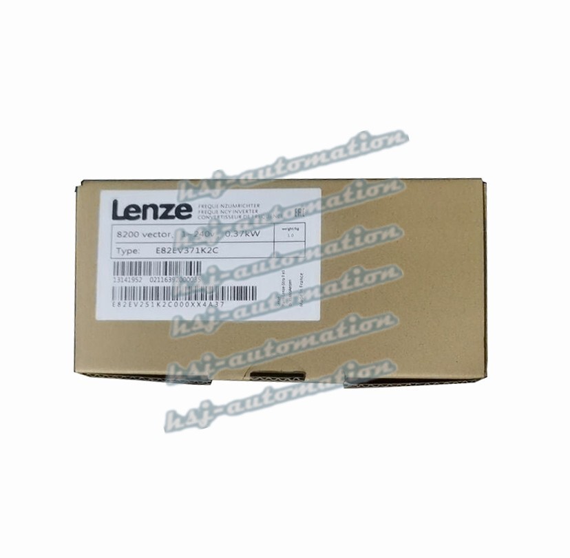E82EV371K2C NEW LENZE E82EV371_2C 8200 Vector 1-240v 0.37kW E82EV371-2C
