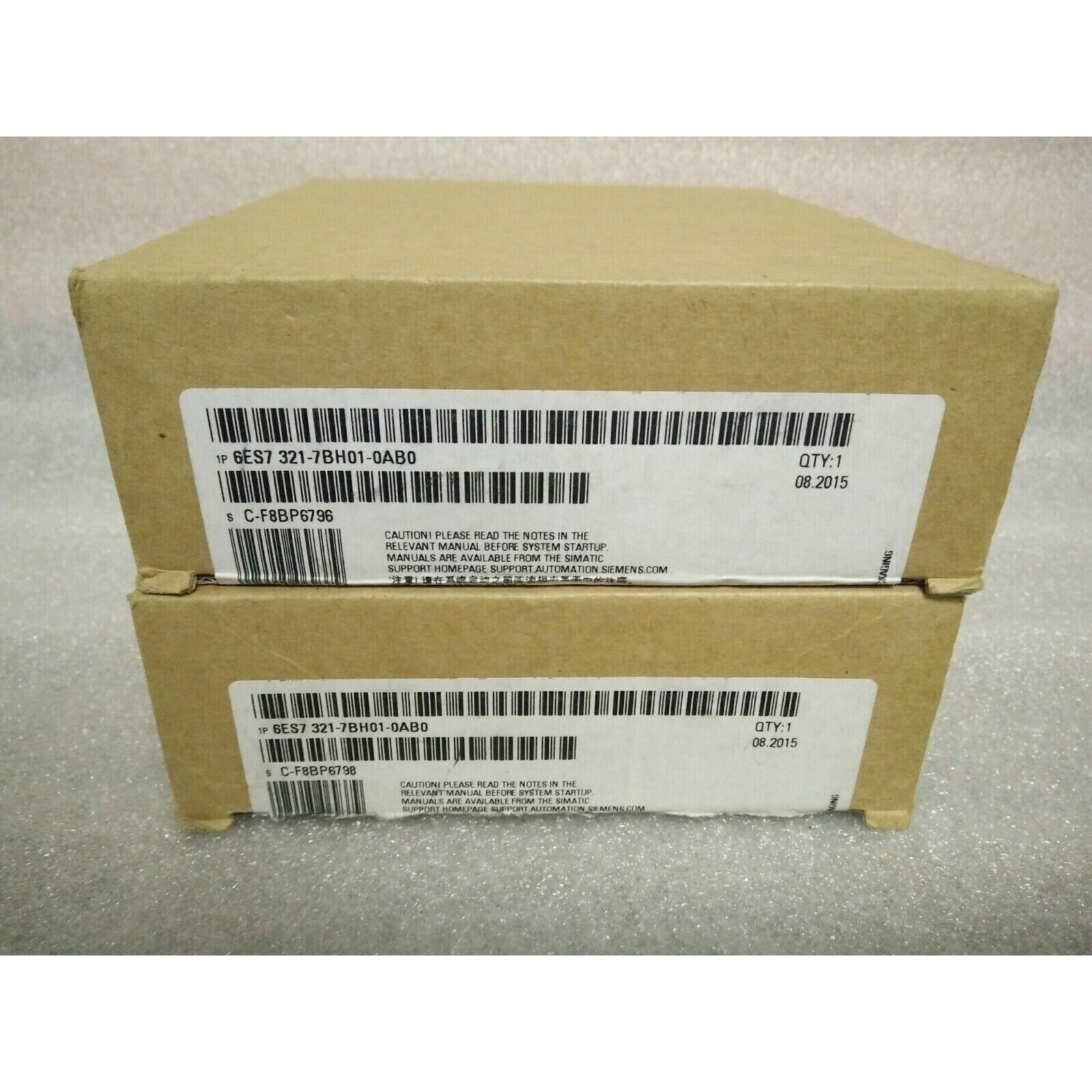 New Siemens 6ES7 321-7BH01-0AB0 6ES7321-7BH01-0AB0 S7-300 Digital input SM 321