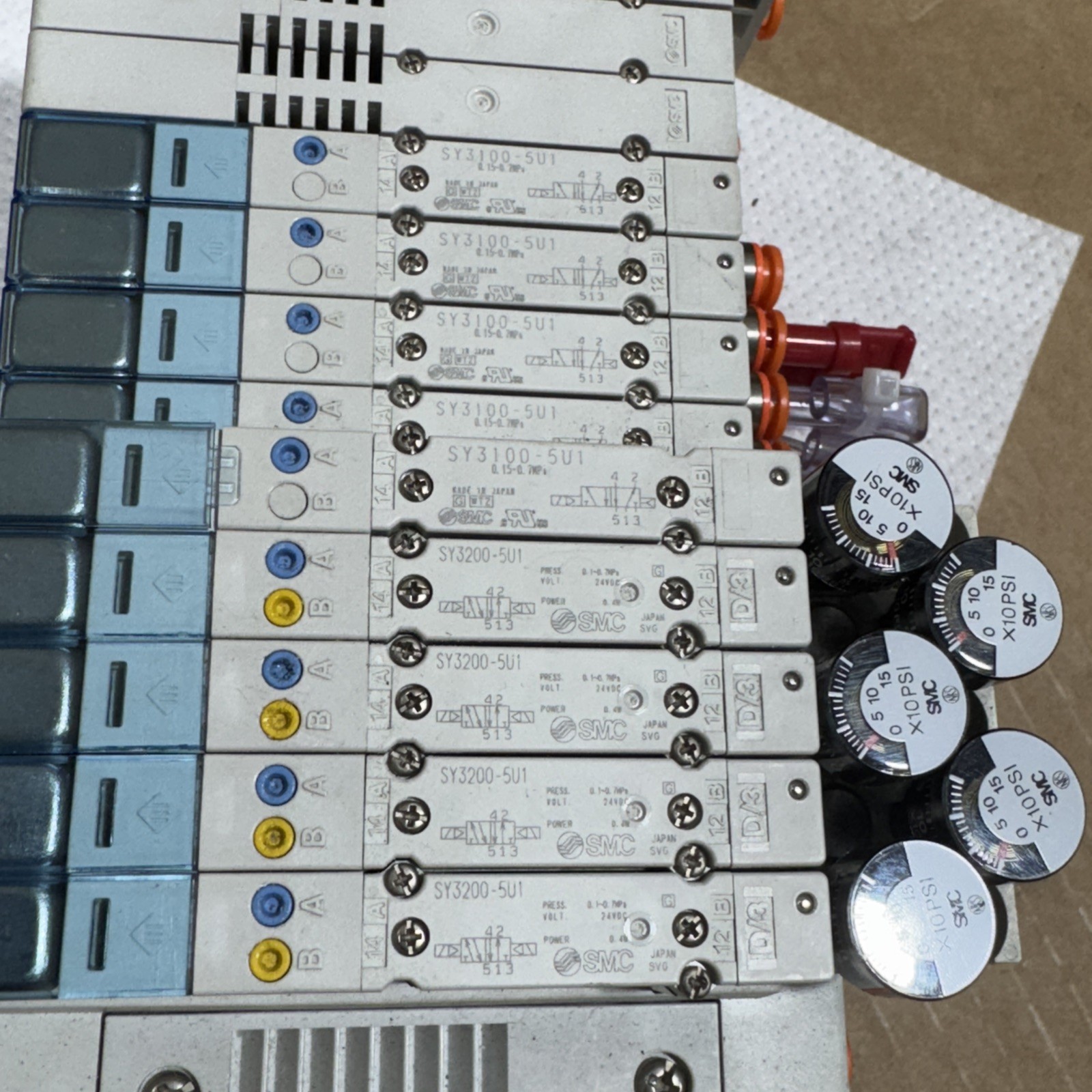 SMC EX260-SPR2 Profibus DP (NPN) Manifold Block 24VDC ~ Warranty