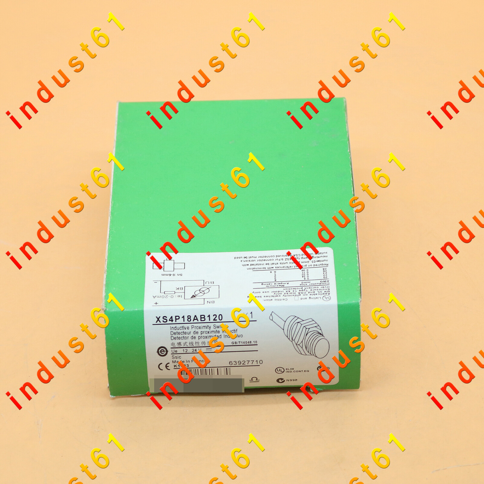 1ps new Schneider XS4P18AB120 Inductive Proximity Sensor Free ship