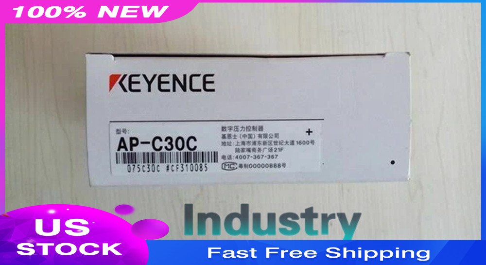 1PCS Keyence AP-C30C APC30C Pressure Sensor New In Box Expedited Shipping