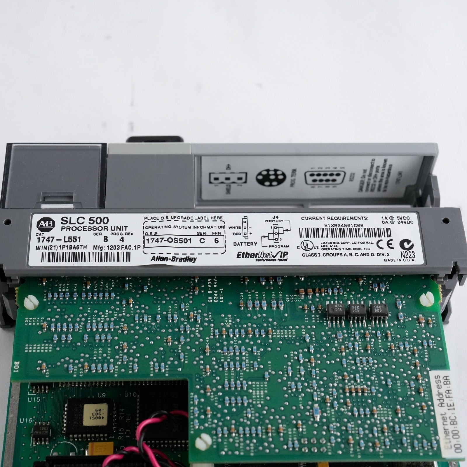 1747-L551 Repair Service (Flat Rate) Allen Bradley 1747L551 + 1 Year Warranty