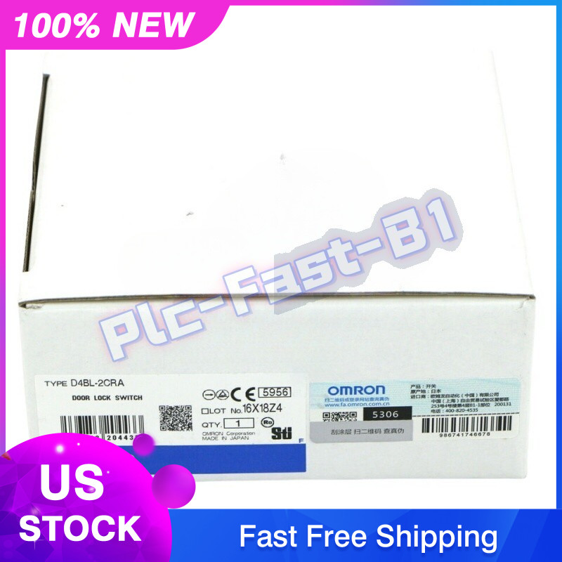 1PC Omron D4BL-2CRA Guard Lock Safety door Switch D4BL2CRA Fast Delivery