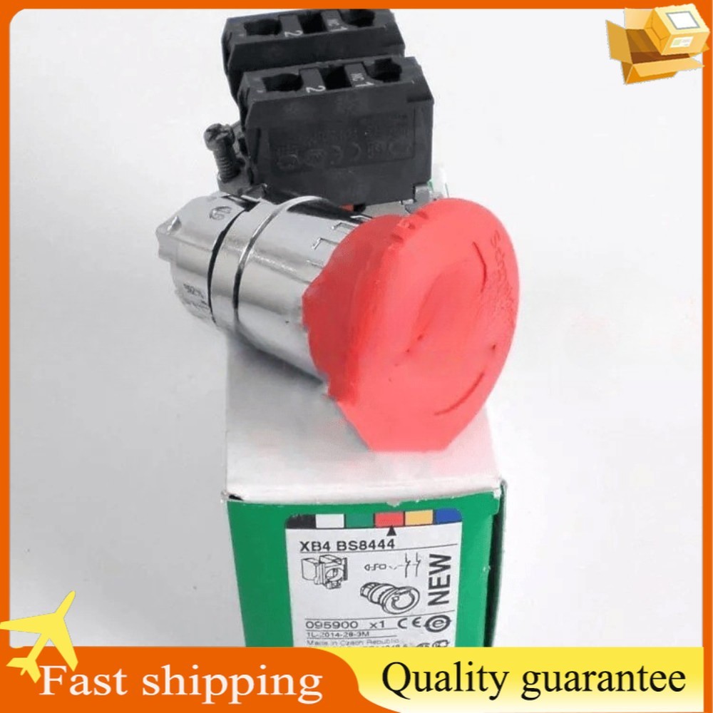 1x NEW Schneider XB4BS8444 Emergency Stop Button Switch Fast shipping