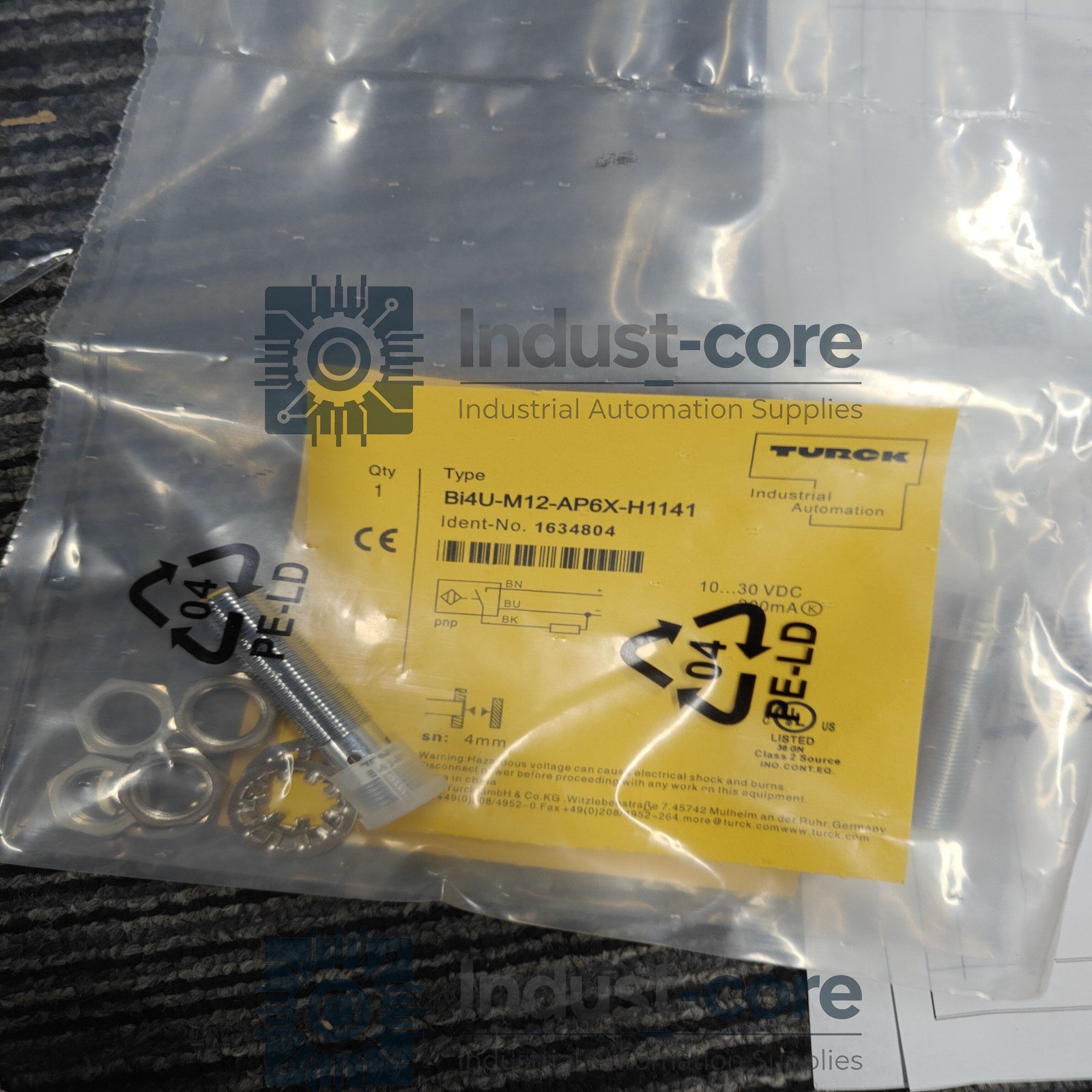 1PCS NEW TURCK BI4U-M12-AP6X-H1141 Sensor&Proximity Switch