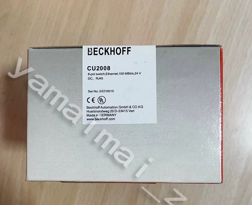 1pc New Beckhoff CU2008 8-port Switch Ethernet module Fast Ship US Free TAX