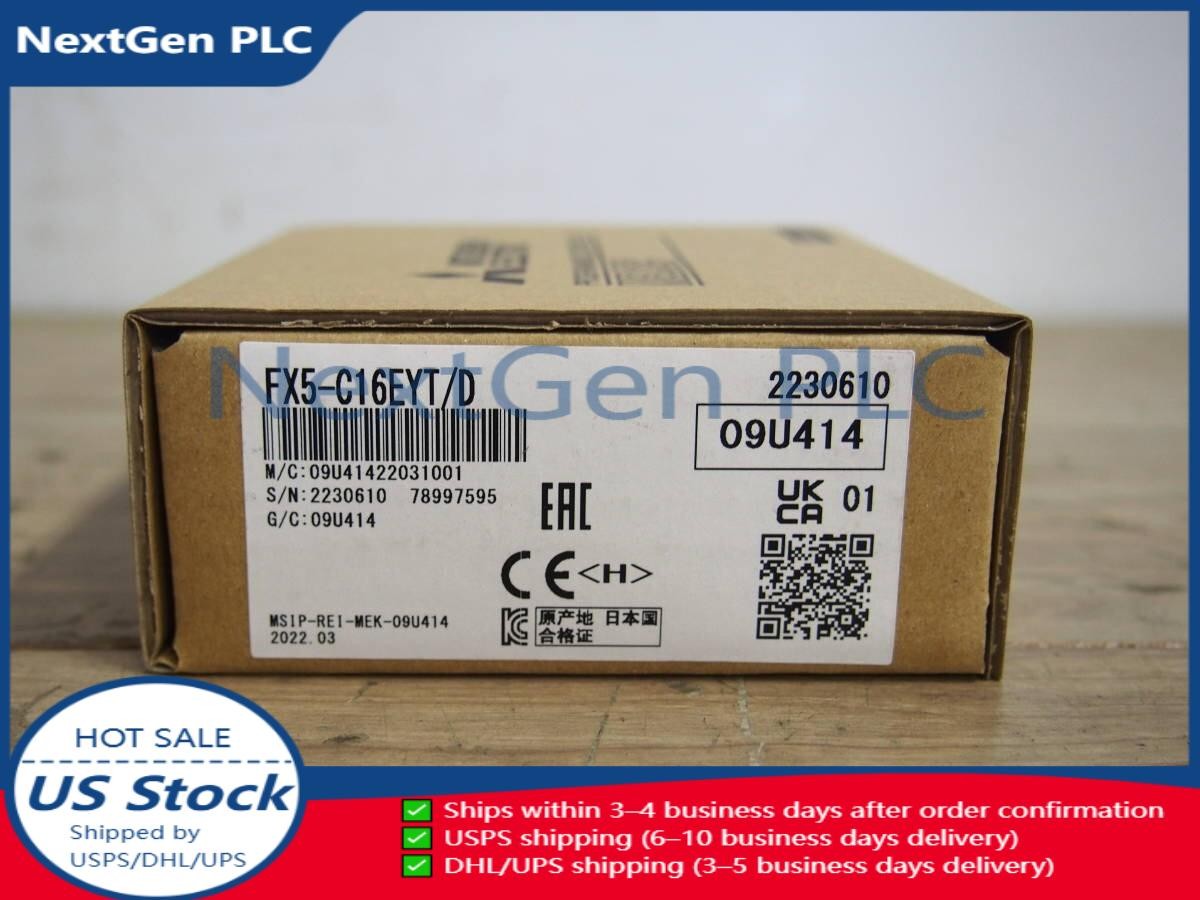 Mint Condition MITSUBISHI FX5-C16EYT/D DC digital module **SAMEDDAY SHIP AVAILA
