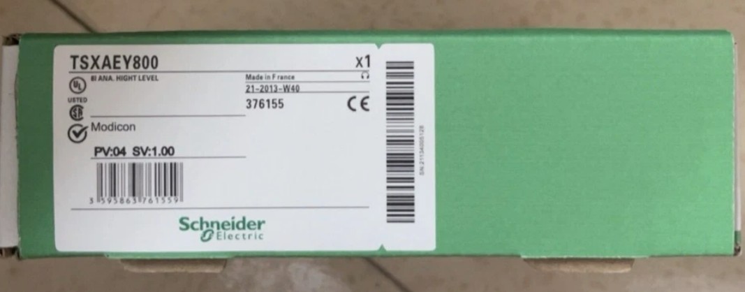New In Box Schneider TSXAEY800 PLC Controller Module TSXAEY800