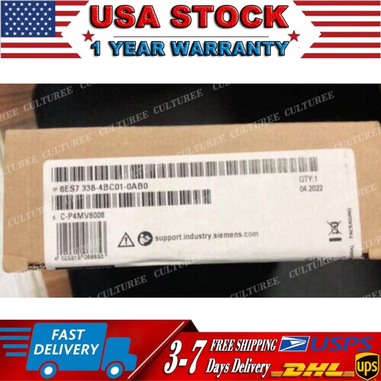 1PCS NEW SIEMENS 6ES7338-4BC01-0AB0 6ES7 338-4BC01-0AB0 338-4BC01