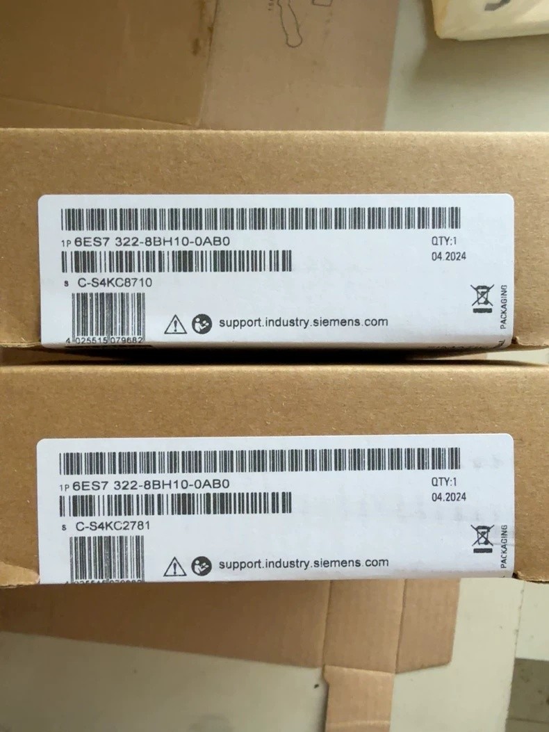 Siemens New SIMATIC S7 Output Module 6ES7322-8BH10-0AB0