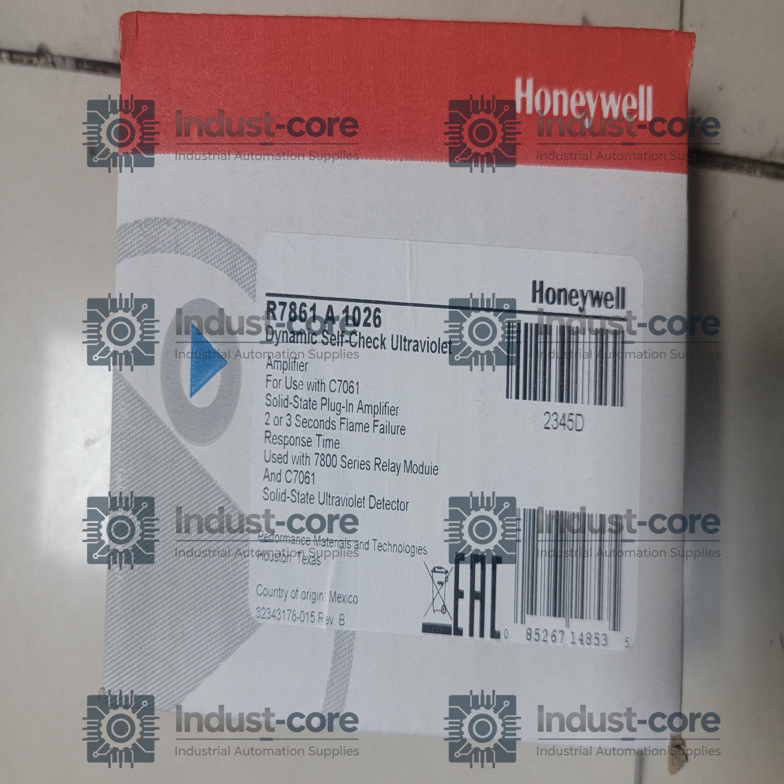 1PC New Honeywell R7861 A 1026 Self Check Ultraviolet Flame controlle