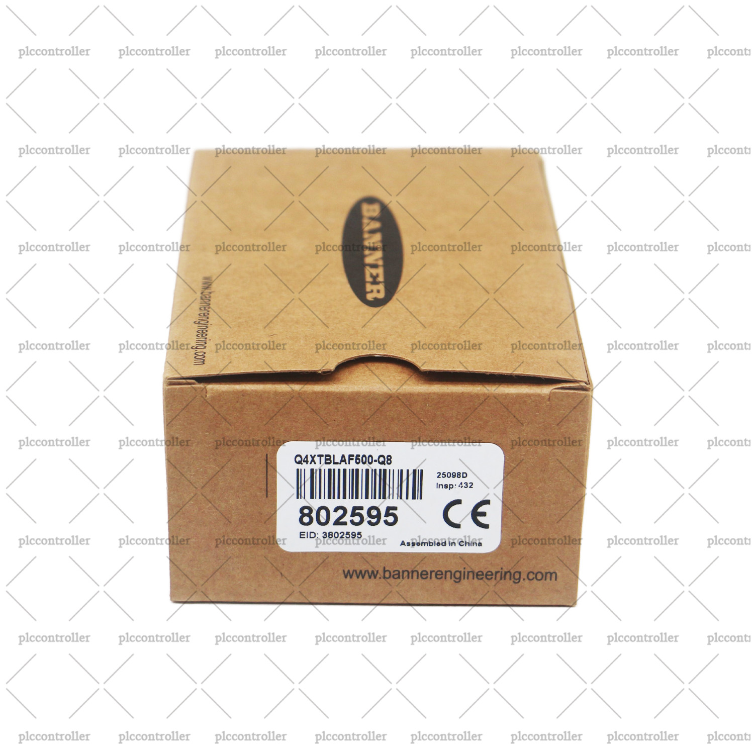 NEW BANNER Q4XTBLAF500-Q8 Laser Adjustable Field Range: 500 mm Input: 10-30 V dc