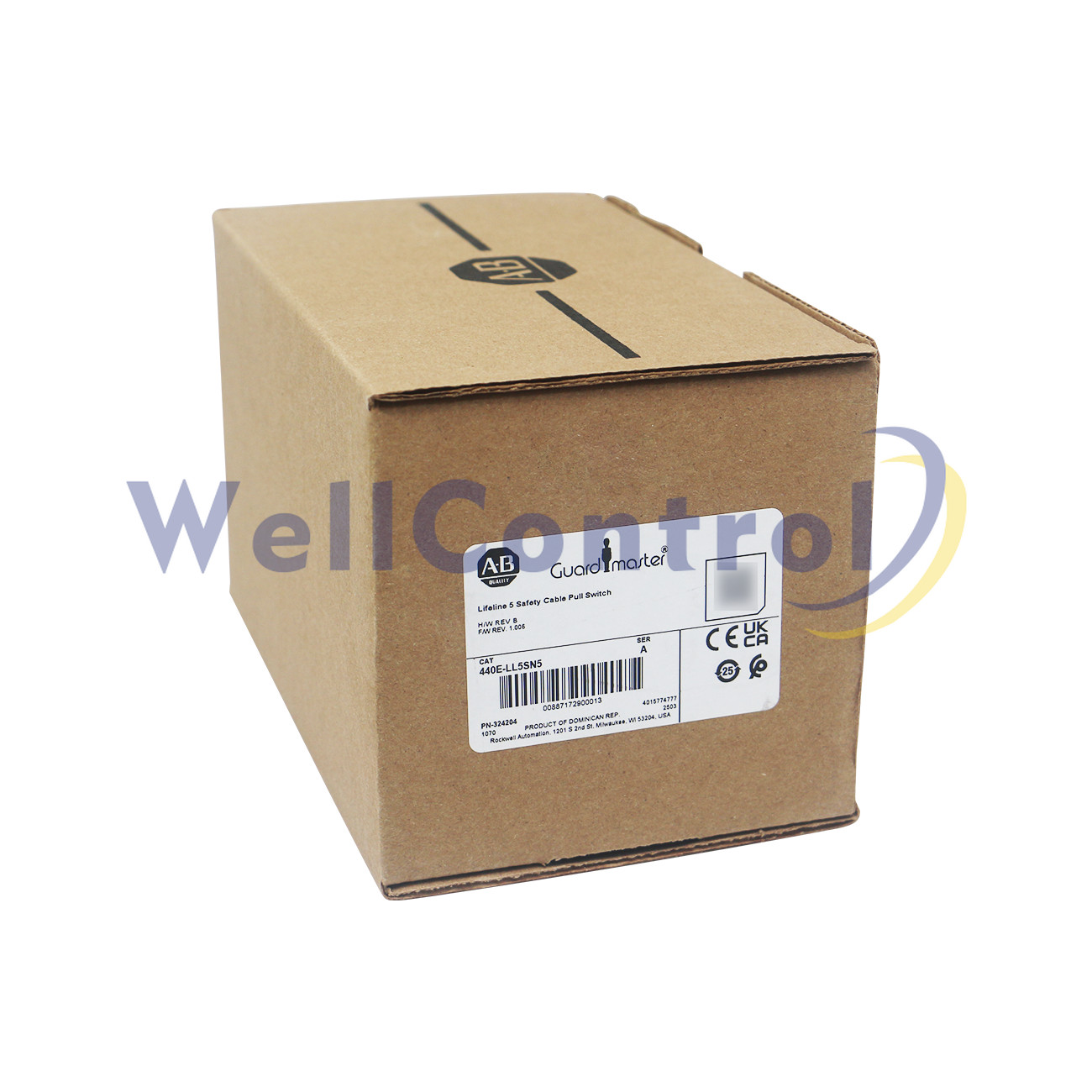 New Sealed 440E-LL5SN5 Allen Bradley 440E Lifeline Emergency Cable Pull Switches