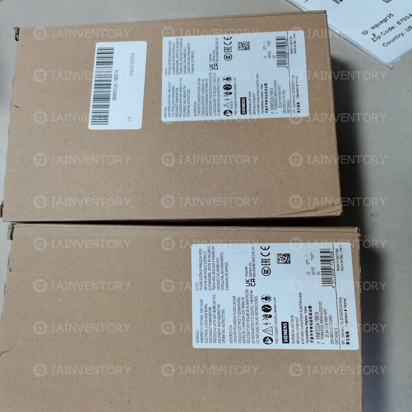 REAL US STOCK Original New 3RW3026-1BB14 Siemens Fast Delivery