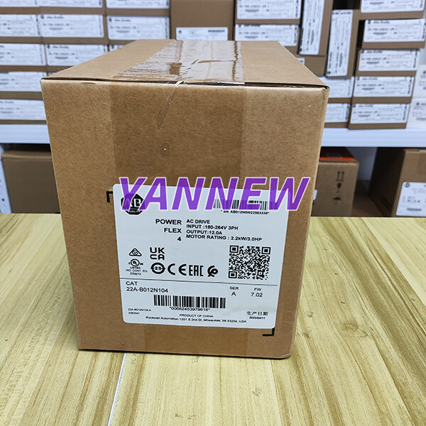 1PCS NEW Allen-Bradley 22A-B012N104 PowerFlex4 AC Drive AB 22AB012N104 Sealed