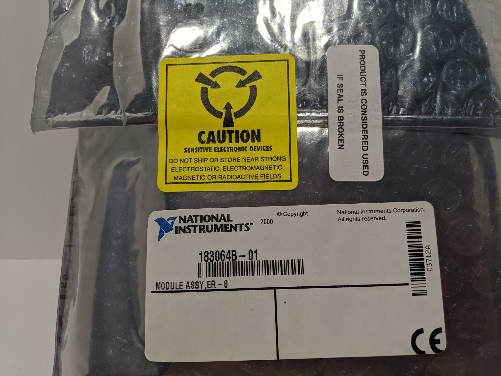 National Instruments 183064B-01 ER8 Electromechanical SPDT Relay NEW *FREE SHIP*