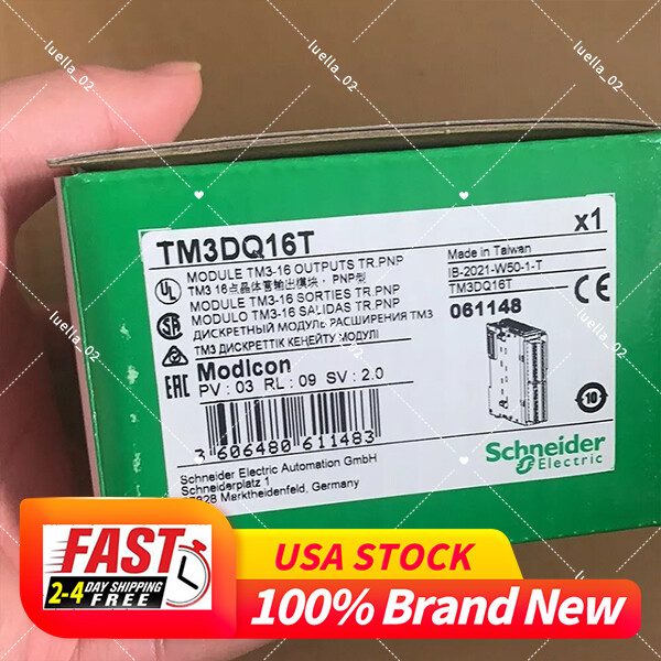 One Schneider TM3DQ16T PLC Module New In Box Fast Shipping TM3DQ16T