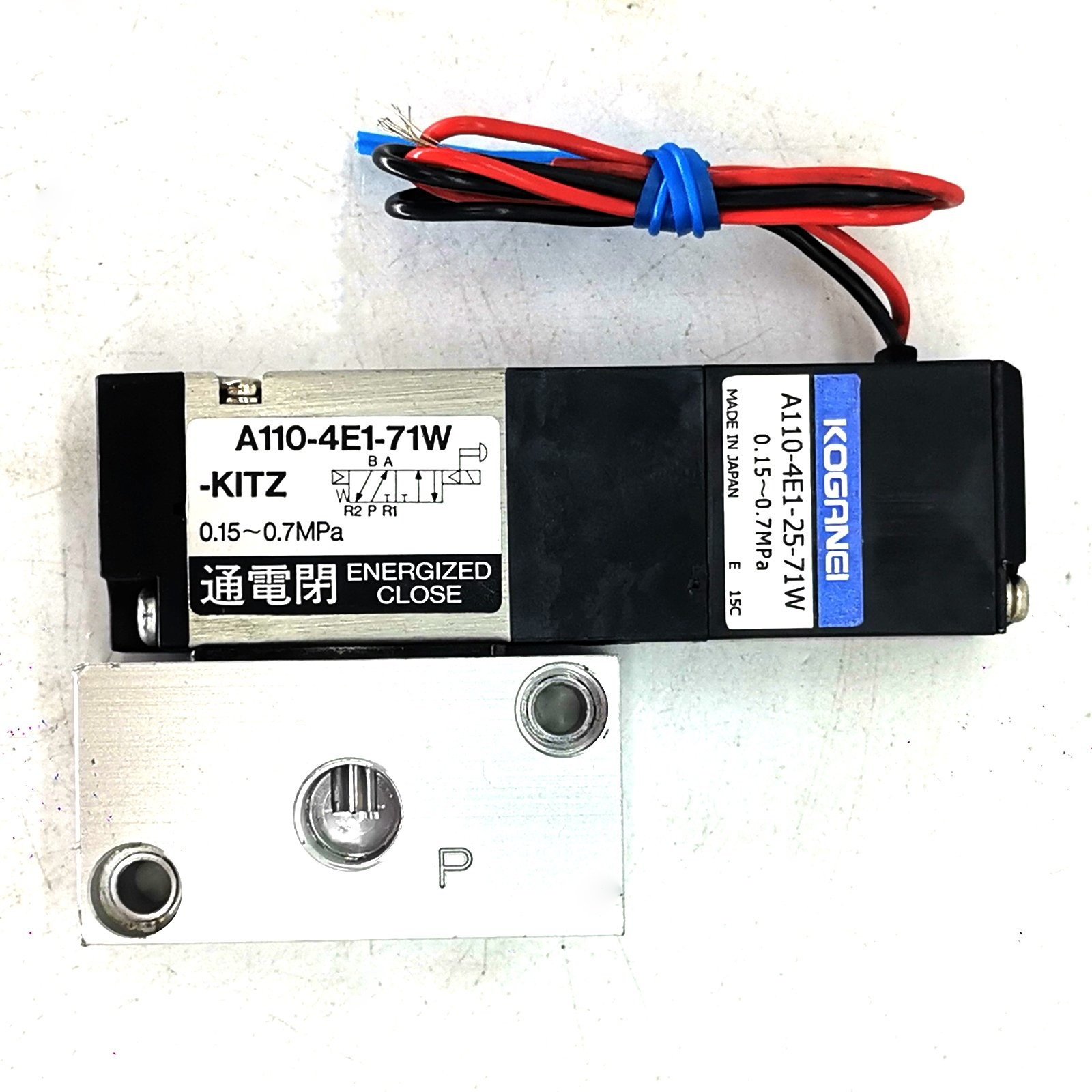 1pcs New KOGANEI A110-4E1-71W-KITZ 24V solenoid valve Free Shipping#QW