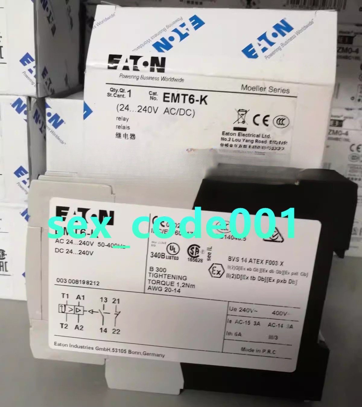 1PC NEW EMT6-K Thermistor Overload relay #YY