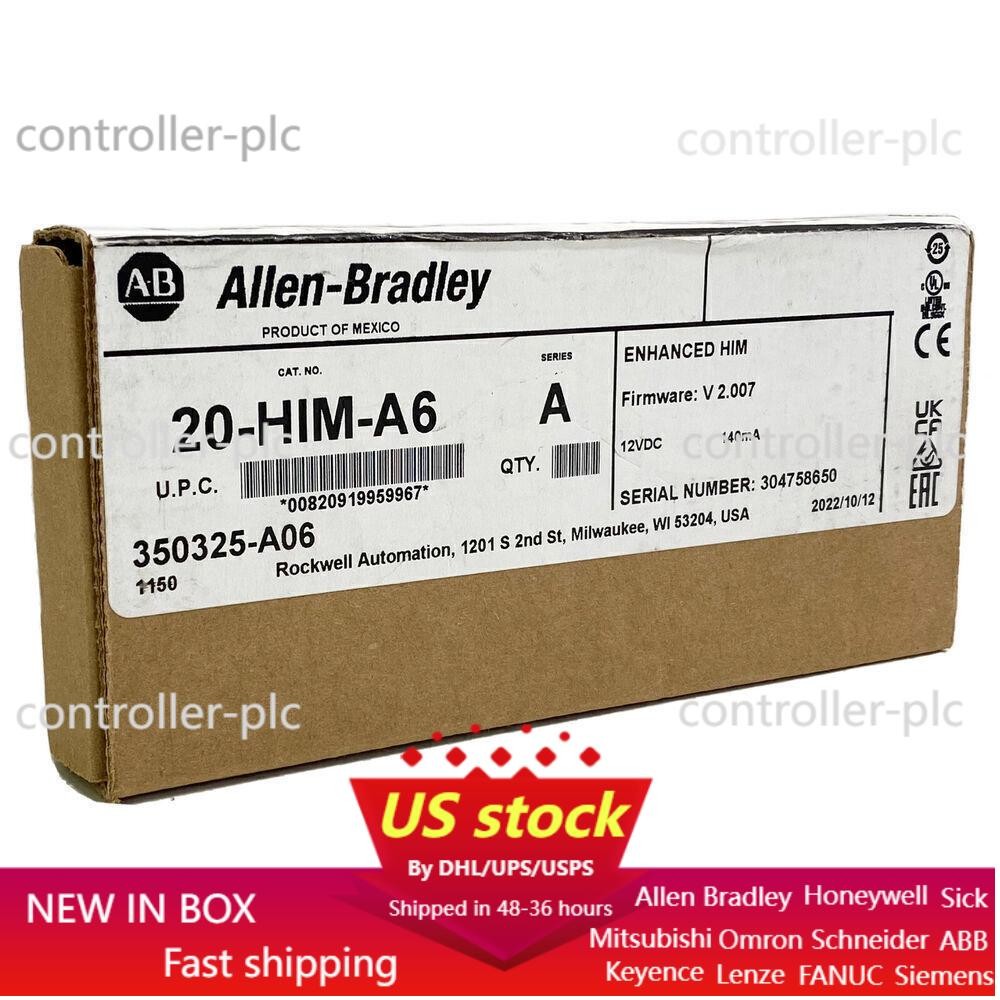 Allen Bradley 20-HIM-A6 PowerFlex HIM FW V 2.007 USA US Free Tax