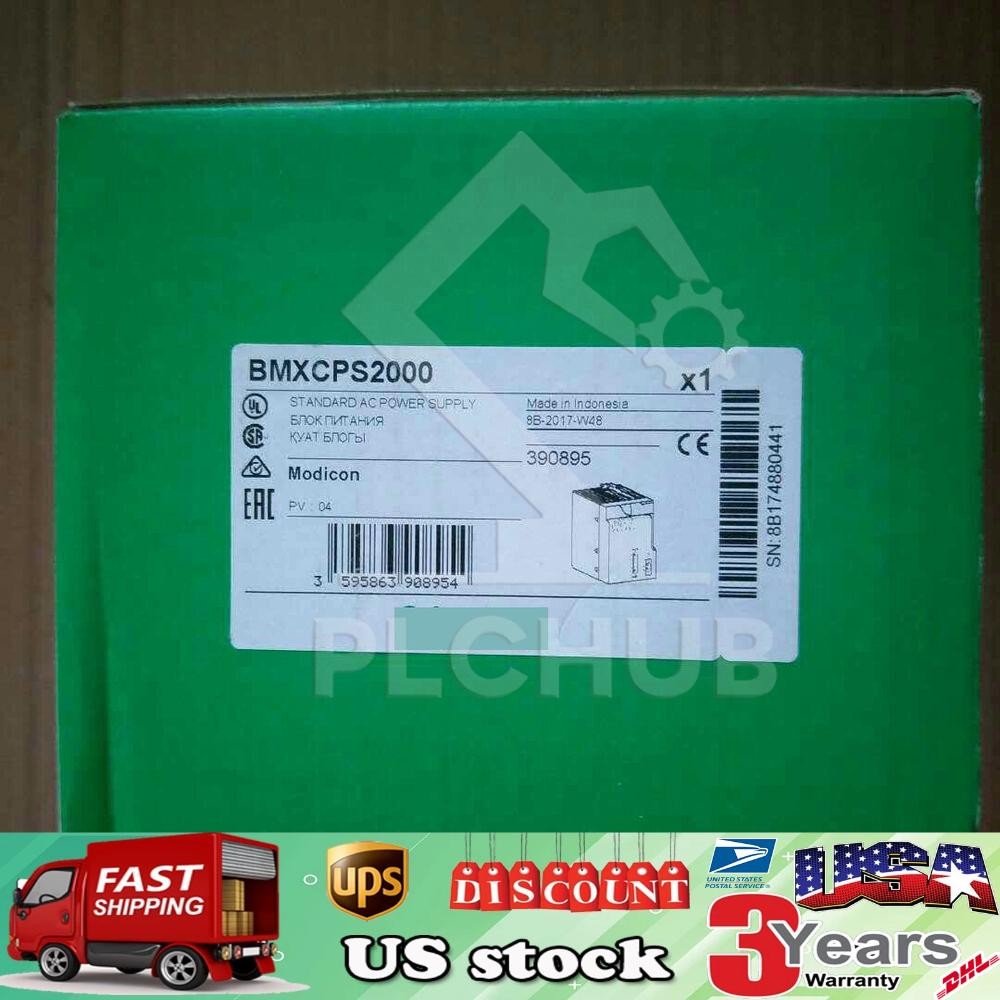 New Schneider BMXCPS2000 PLC Module Fast Shipping BMXCPS2000 Spot Goods!