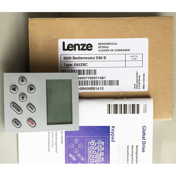 1PCS NEW LENZE E82ZBC KEY PAD OPERATOR PANEL IN BOX