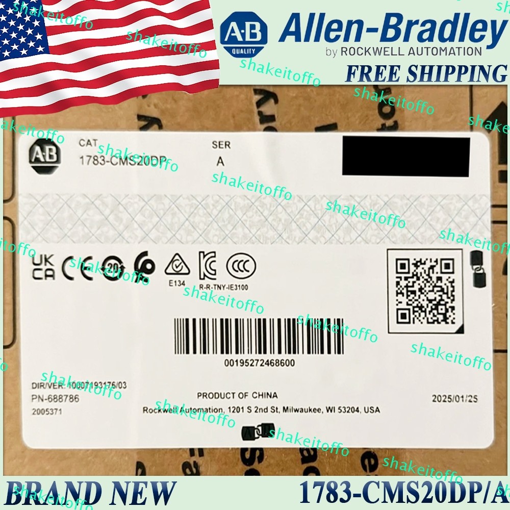 New in Box AB 1783-CMS20DP/A Stratix 5200 20 Port Switch 1783-CMS20DP serA US