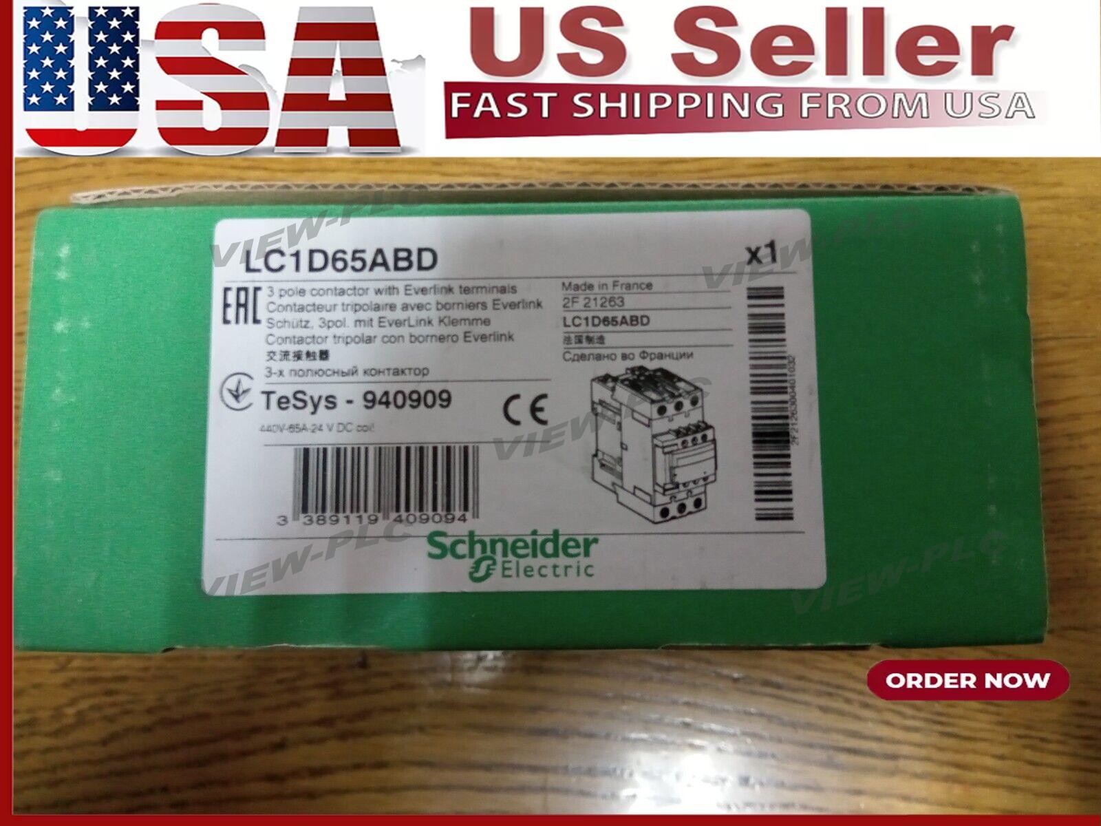 Schneider LC1D65ABD Contactor 65A New In Box Fast Shipping
