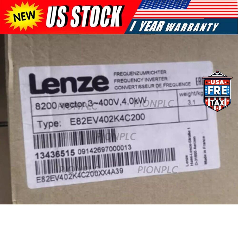 US Free TAX E82EV402K4C200 1PC NEW Lenze Frequency Inverter Drive E82EV402K4C200