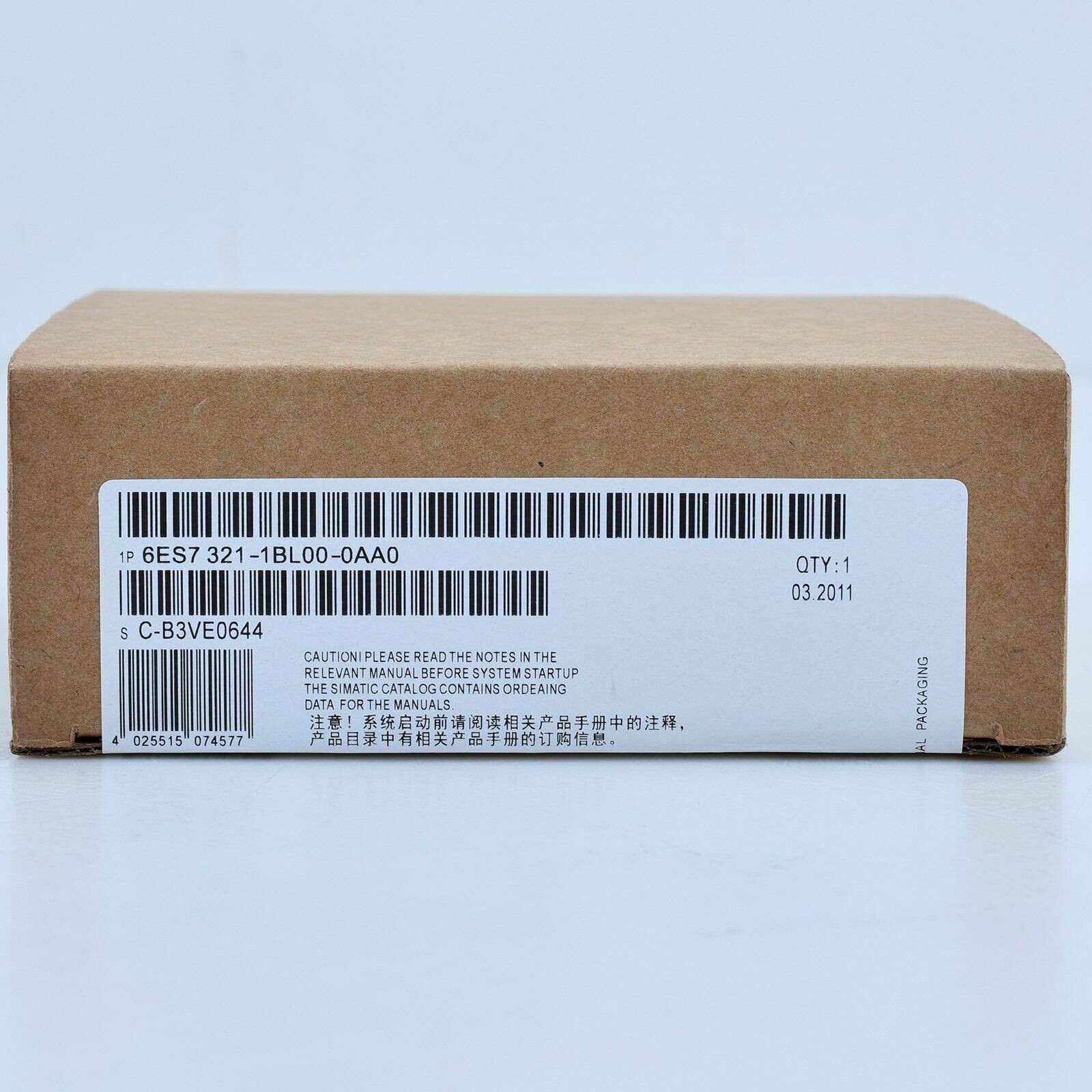 1PC Sealed NEW SIEMENS 6ES7321-1BL00-0AA0 6ES7 321-1BL00-0AA0 w/ 1 YEAR WARRANTY