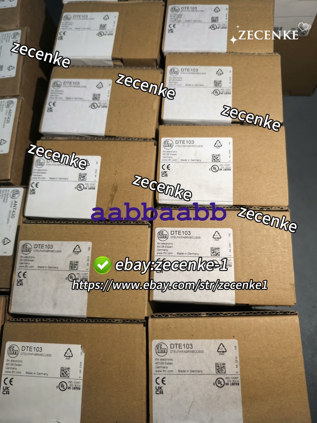 1PCS NEW IFM DTE103 RFID Evaluation Unit #GX