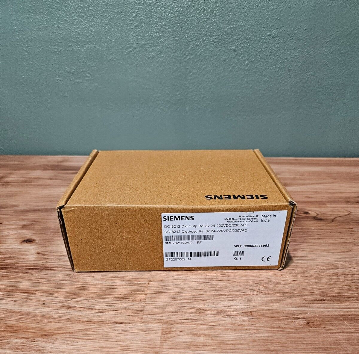 Siemens 6MF28212AA00 SICAM Series DO-8212 / DO 8212 Output REL IO MODULE