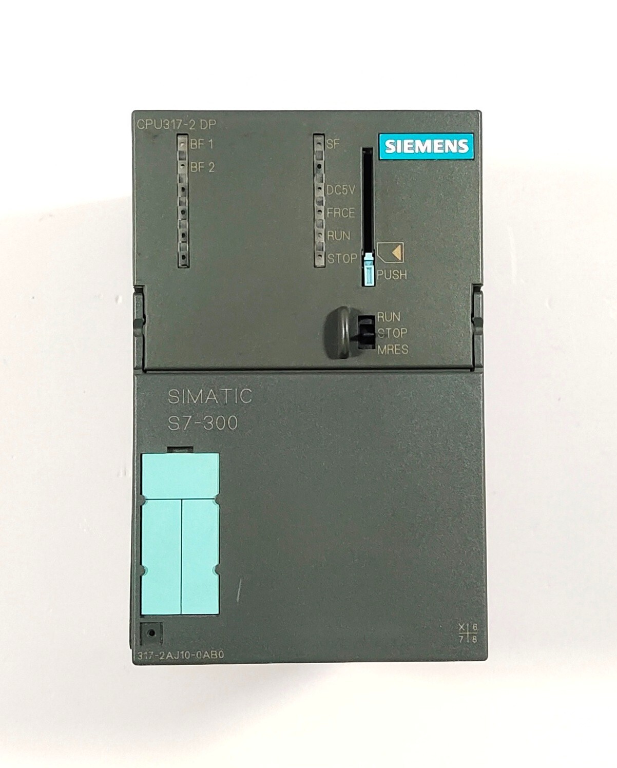 SIEMENS SIMATIC S7-300 CPU317-2DP CENTRAL PROCESSING UNIT 6ES7 317-2AJ10-0AB0