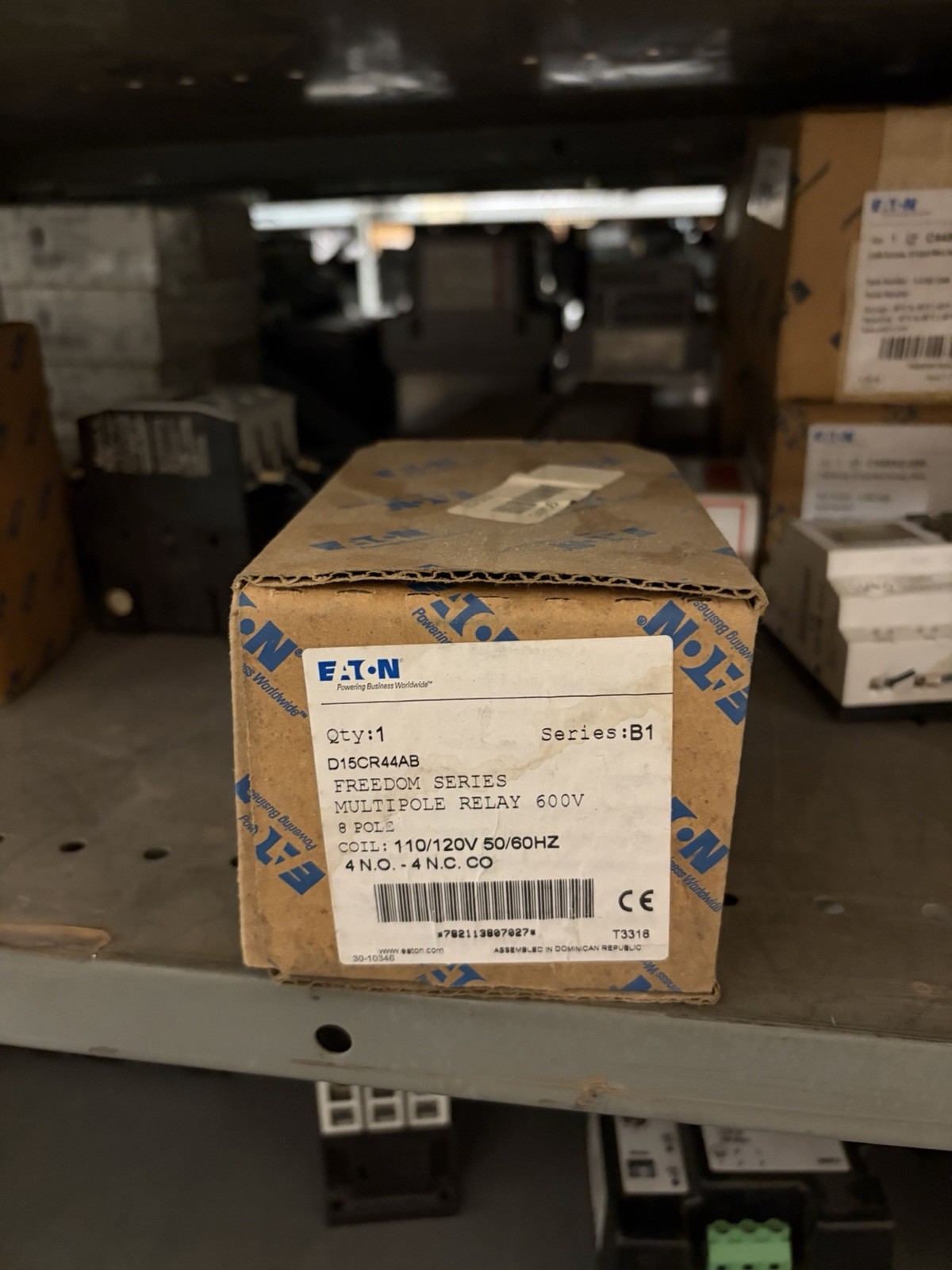 NEW EATON Cutler-Hammer D15CR44AB Freedom Series Multipole Relay