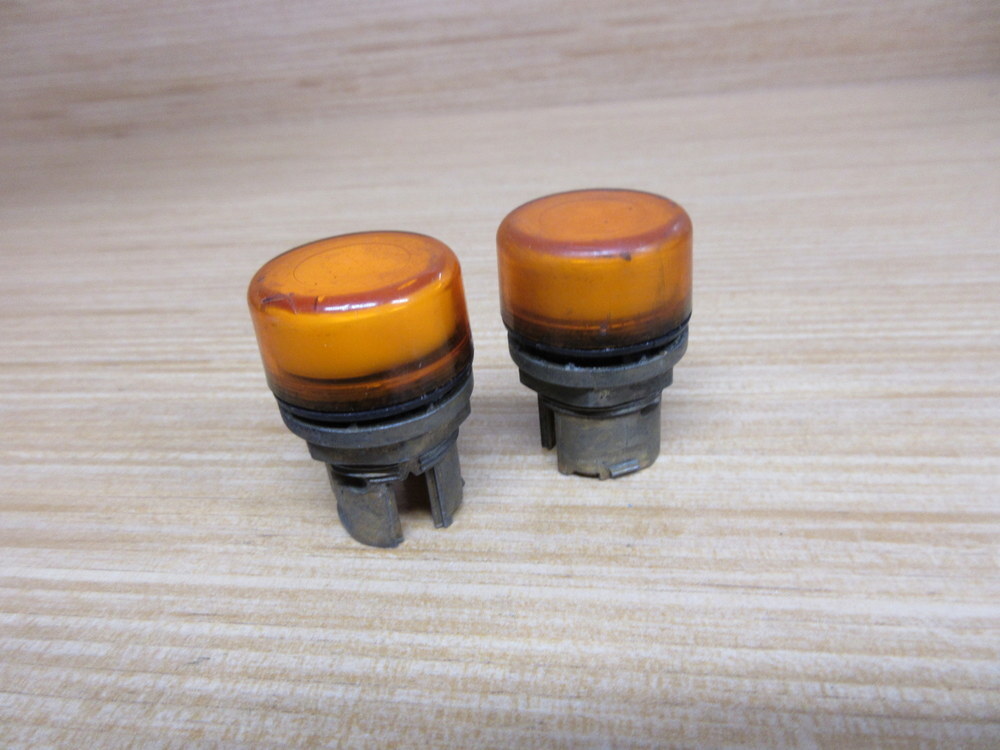 Allen Bradley 800EM-P5 Pilot Light 800EMP5 Amber (Pack of 2)