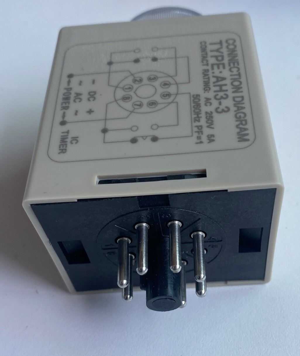 1PC Multi Range IC Timer Time Relay IC TIMER AH3-3 10S 110vac 220v