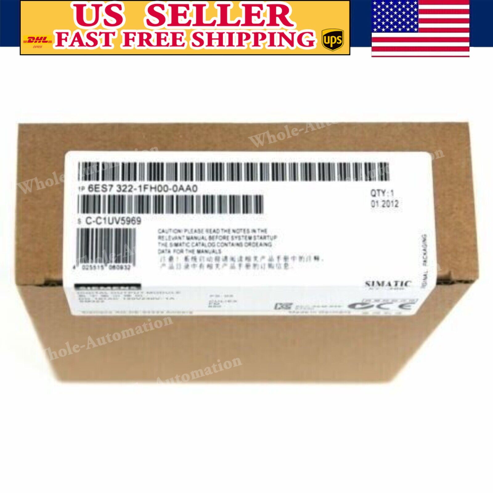 New Siemens 6ES7322-1FH00-0AA0 6ES73221FH000AA0 S7-300, Digital output SM 322