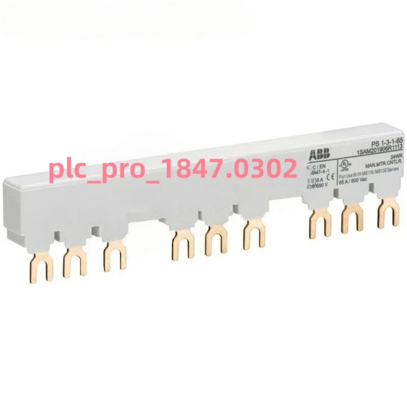 1SAM201906R1113 1PCS Brand New ABB PS1-3-1-65 3-phase Busbar Fast shipment