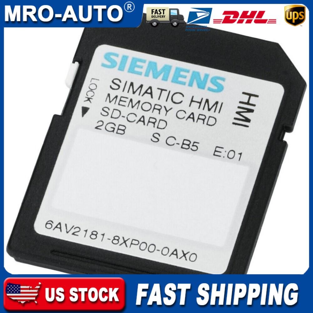 New Siemens 6AV2181-8XP00-0AX0 6AV2 181-8XP00-0AX0 SIMATIC SD memory card 2 GB