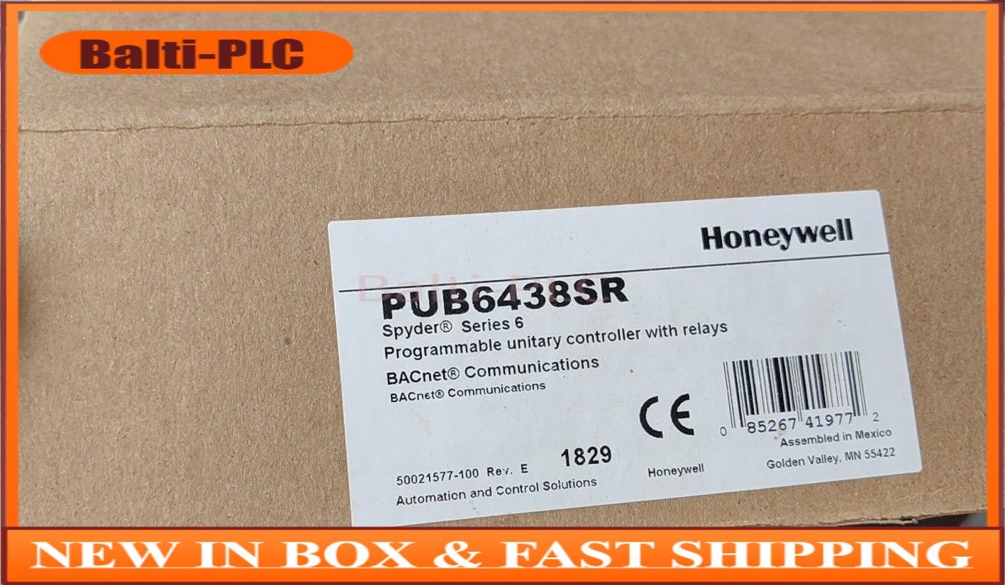HONEYWELL PUB6438SR PROGRAMMABLE UNITARY CONTROLLER WITH RELAYS NEW DHL