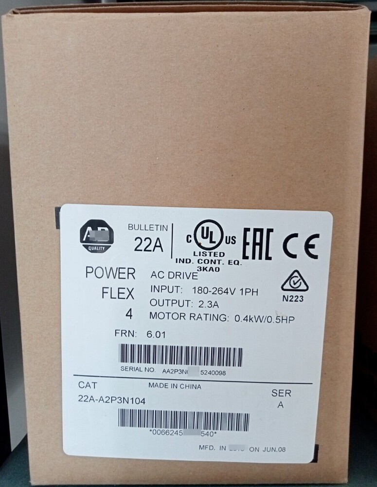New AB 22A-A2P3N104 Free Shipping New in Box New Factory Sealed PLC