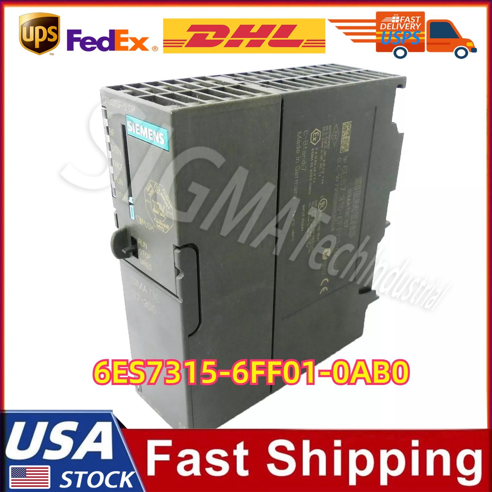 New Siemens 6ES7 315-6FF01-0AB0 6ES7315-6FF01-0AB0 SIMATIC S7-300 CPU 315F