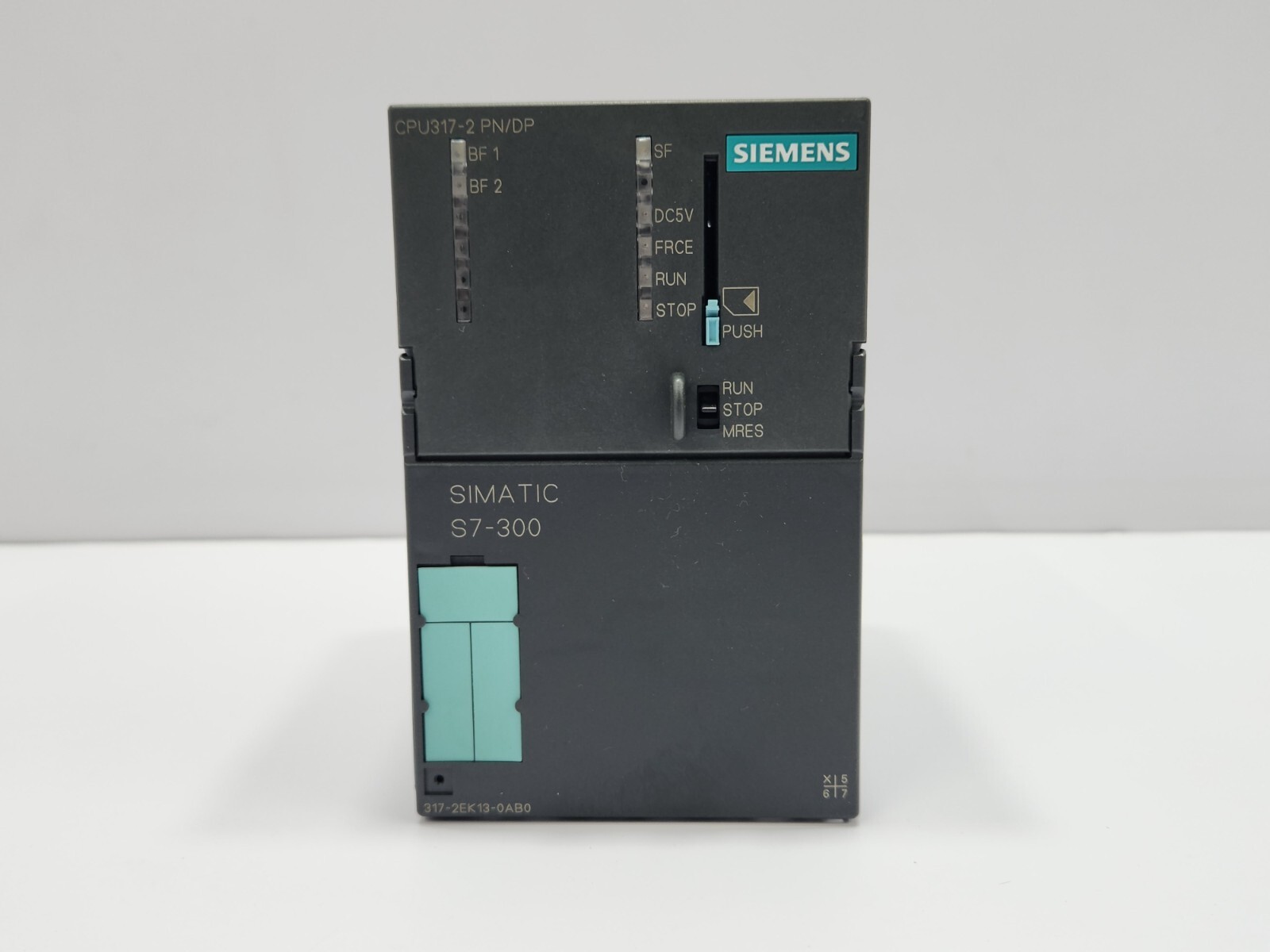 SIEMENS 6ES7 317-2EK13-0AB0 CENTRAL PROCESSING UNIT SIMATIC S7-300 CPU317-2PN/DP