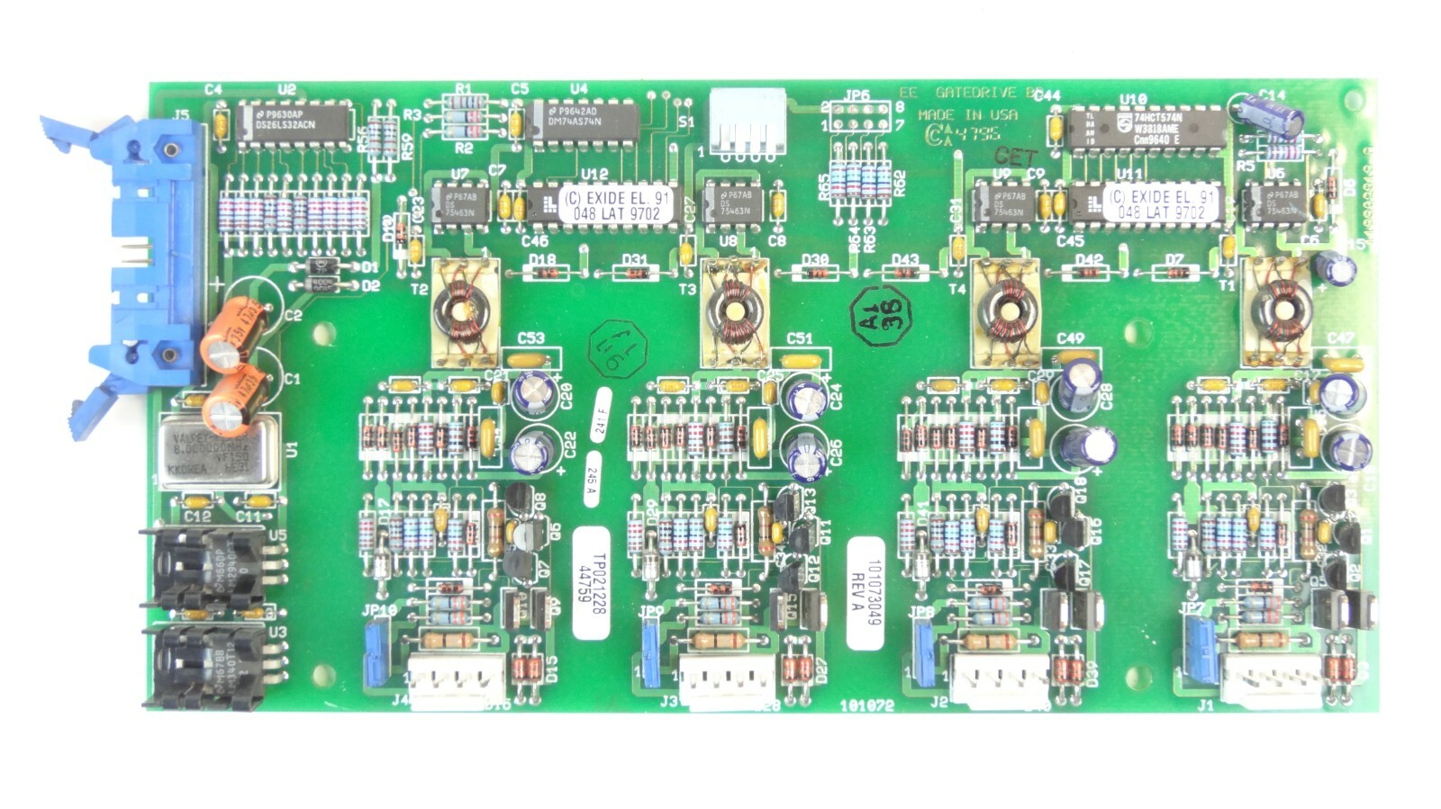 Powerware / Exide 101073049 Gatedrive Board PCB Assembly