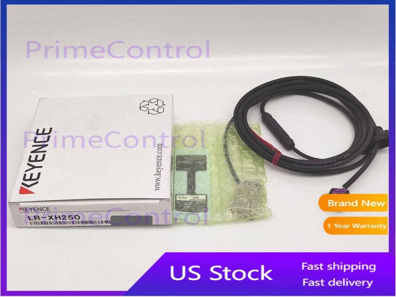 NIB Keyence Laser Sensor LR-XH250 New in Box US Free TAX