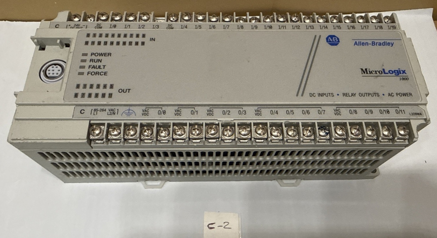 MICROLOGIX ALLEN BRADLLEY 1761-L32BWA Same As Pictures
