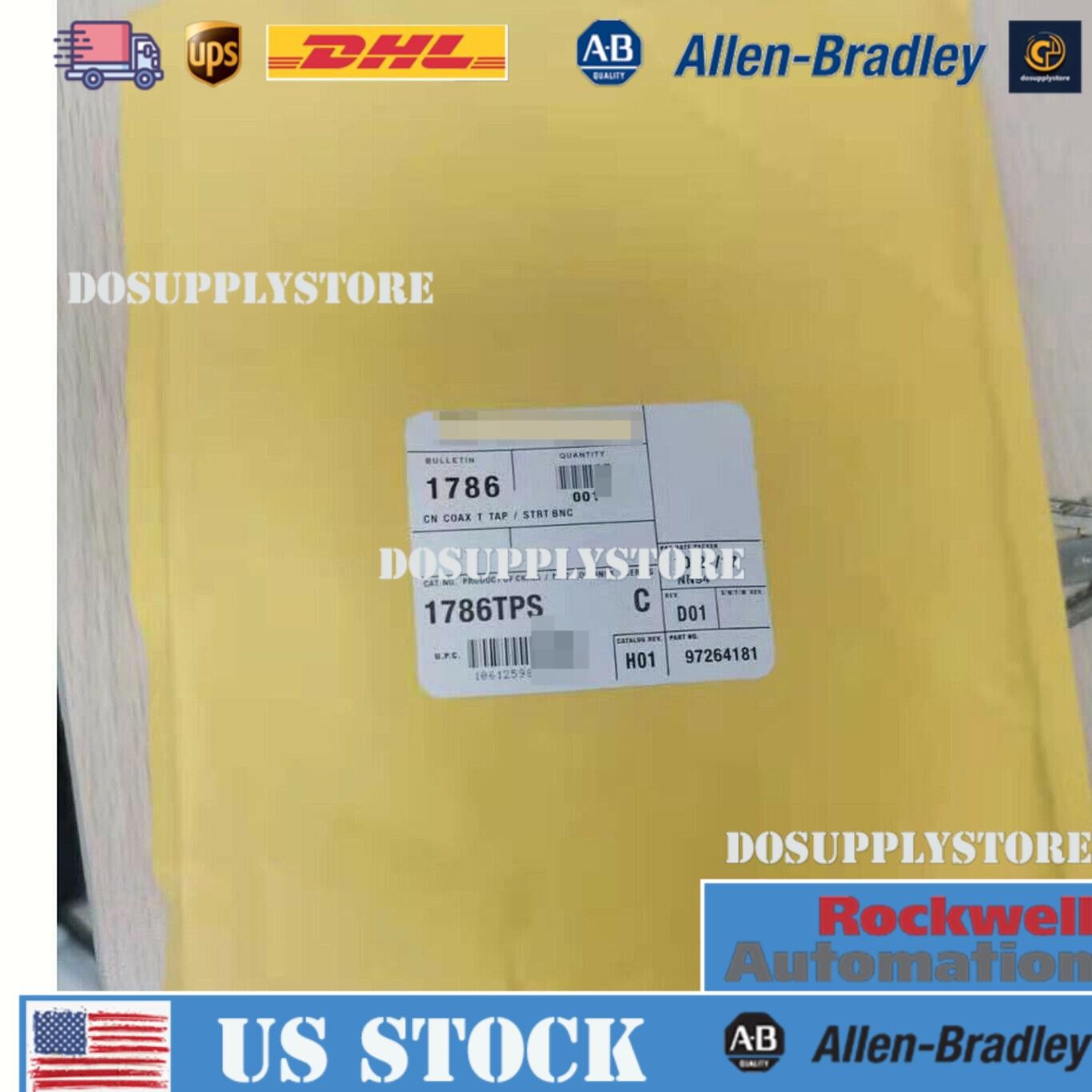 1786-TPS CONTROLNET COAX TAP CONNECTOR CABLE kit NEW IN BOX Spot Goods