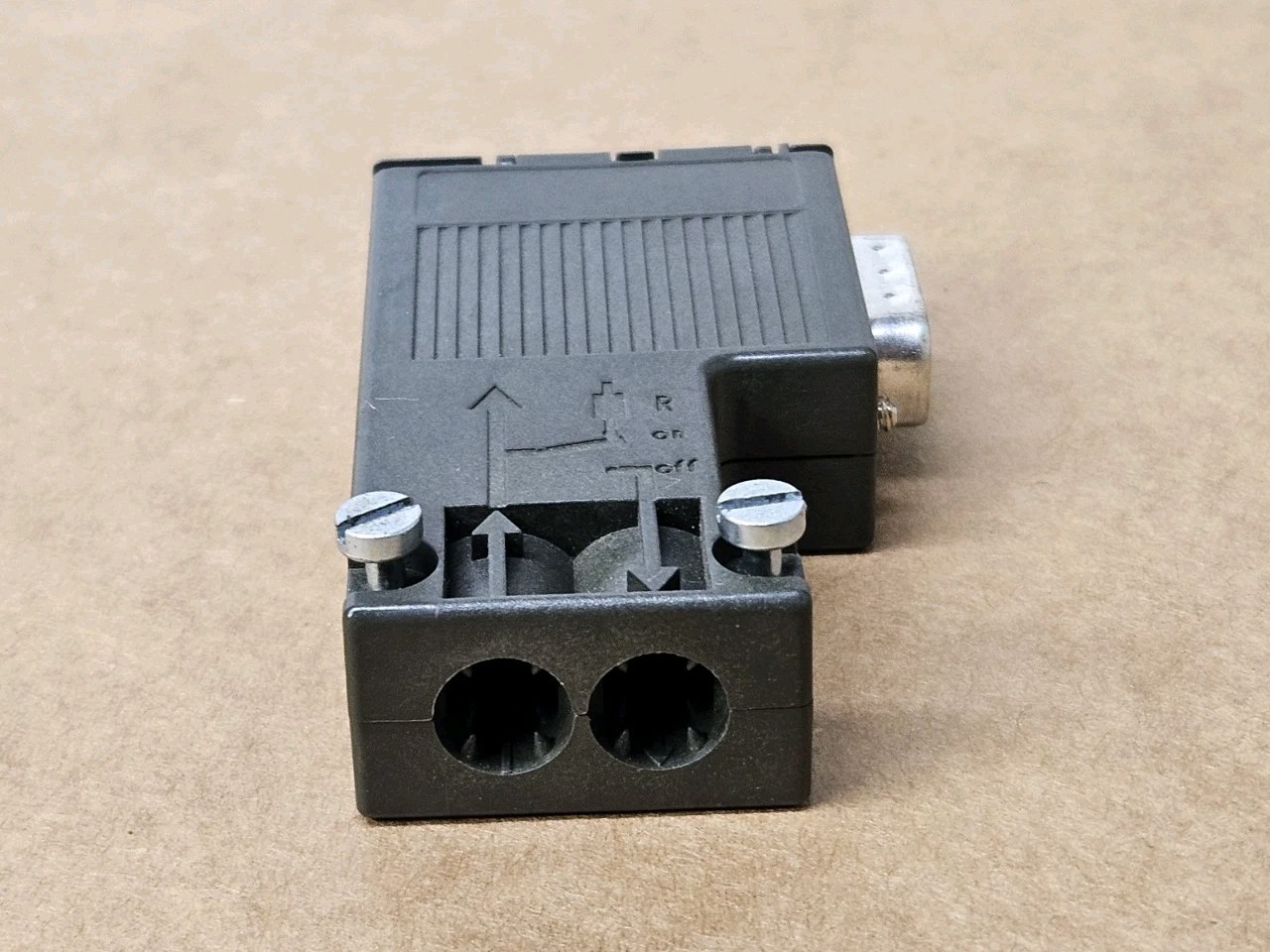 Siemens SIMATIC DP PROFIBUS Connector 90 Deg Plug Germany 6ES7972-0BA12-0XA0