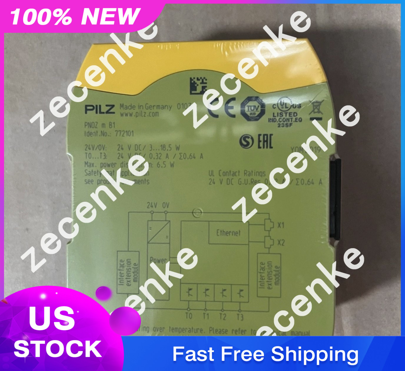 Pilz 772101 PNOZ m B1 Safety Relay 24V